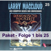 Larry MacCloud Paket Folge 1 - 25  auf CD